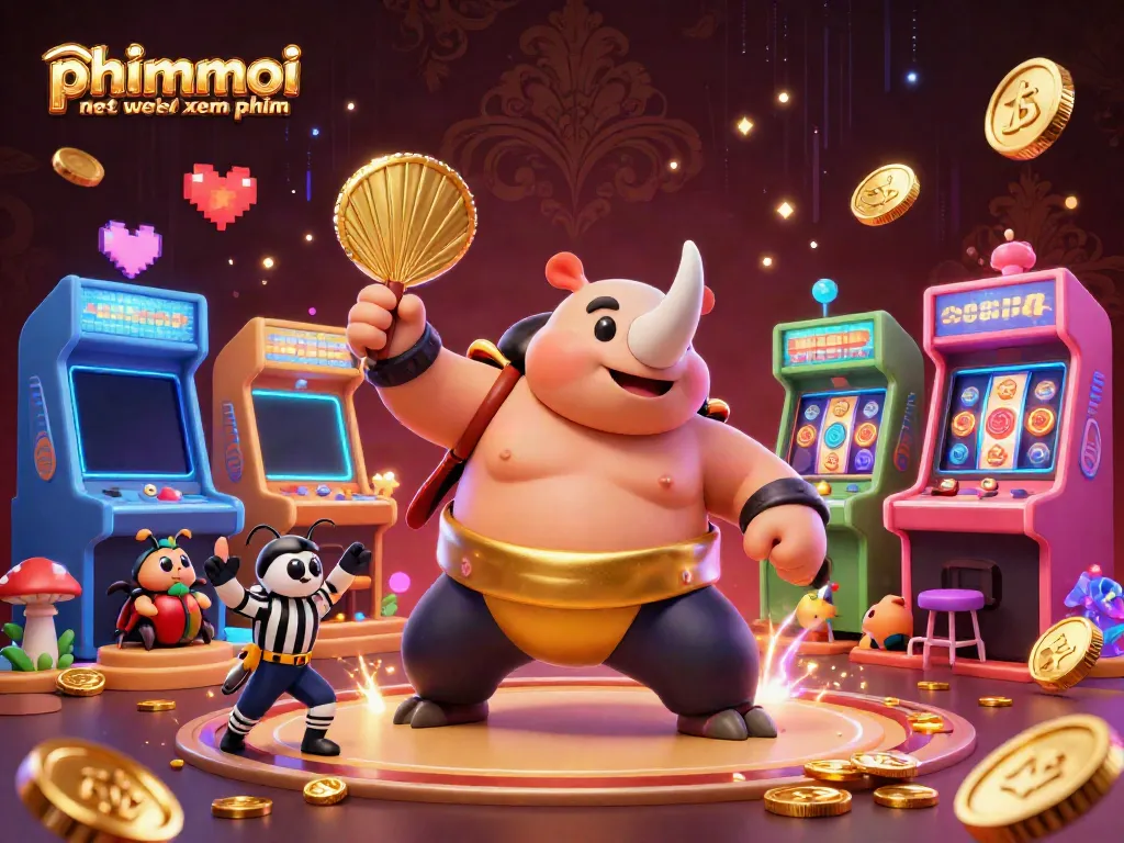 Experience exciting gameplay with phimmoi net web xem phim featuring a unique casino scene with vibrant characters and gold coins.
